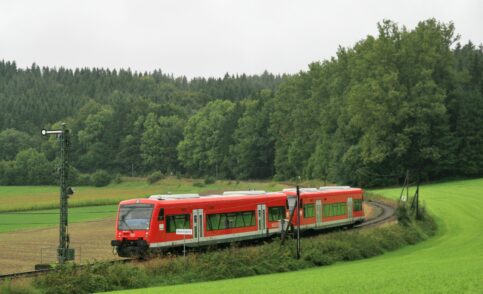 Die Moorbahn im Bereich Roßberg